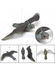 Flying Bird Hawk Owl Decoy Weed Pest Control Repellent Garden Scarer Scarecrow