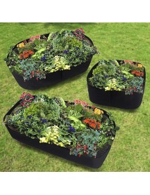 Garden Grow Flowerpot Planter Container with Planting Pots for Outdoor Indoor Vegetable