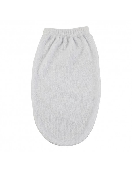 White Wash Cloth Mitten