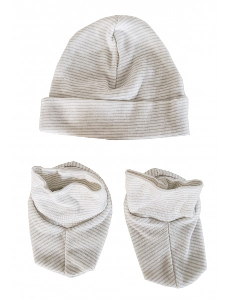 Baby Cap and Bootie Set