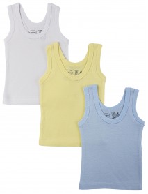 Boys Pastel Tank Top 3 Pack
