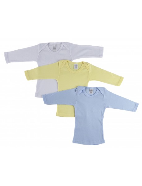 Boys Pastel Variety Long Sleeve Lap T-shirts