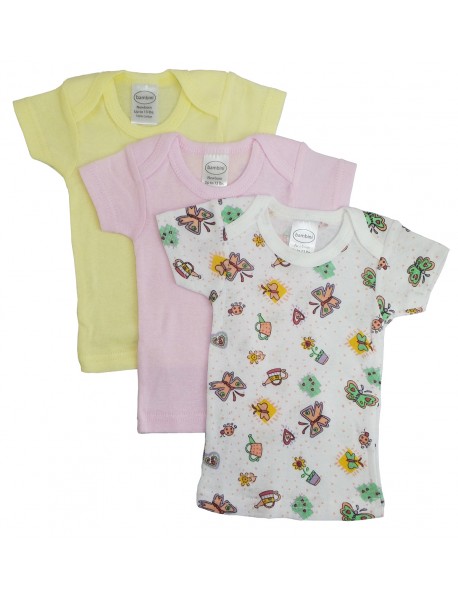 Girls Printed Short Sleeve Variety Pack