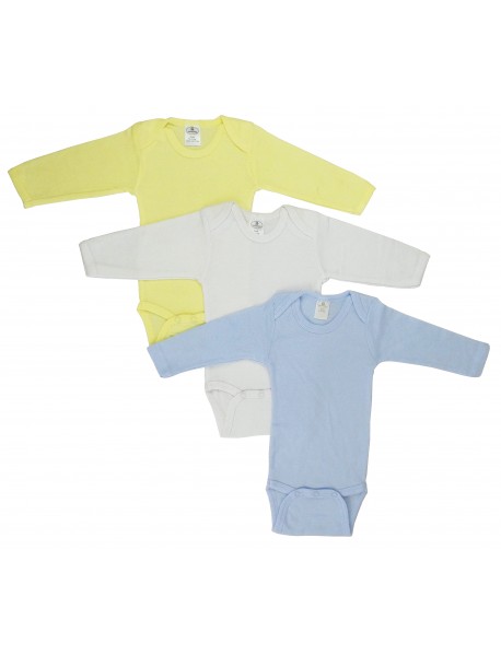 Boys Pastel Long Sleeve Onezie