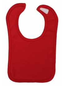 Red Interlock Bib