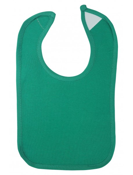 Green Interlock Bib