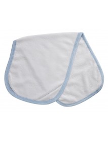Terry Burpcloth with Blue Trim