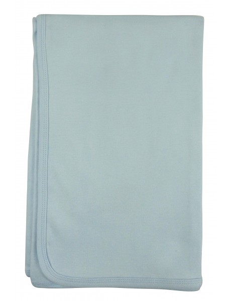 Blue Receiving Blanket