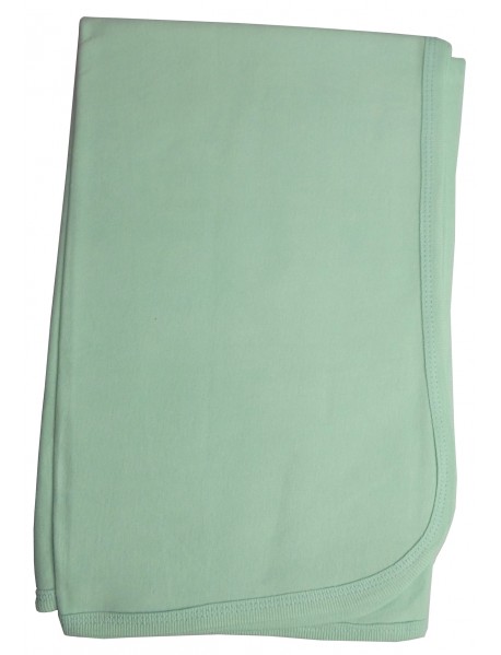 Mint Receiving Blanket