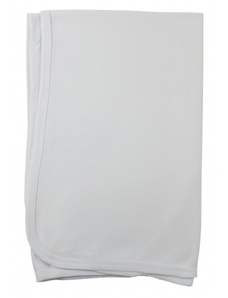 White Receiving Blanket