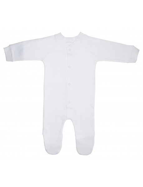 Interlock White Closed-toe Sleep & Play