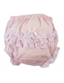 Pink Girl's Cotton/Poly 