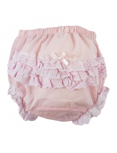 Pink Girl's Cotton/Poly 