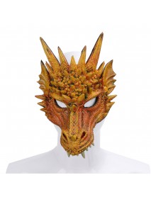 3D Animal Dragon Horror Mask Props Halloween Carnival Halloween Party Cosplay