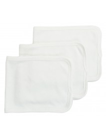 Baby Burpcloth With White Trim (Pack of 3)