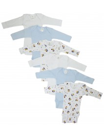 Boys Longsleeve Printed Onezie Variety 6 Pack
