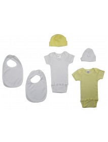Newborn Baby 6 Piece Layette Set