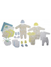 Newborn Baby Boy 23 Pc Layette Baby Shower Gift Set
