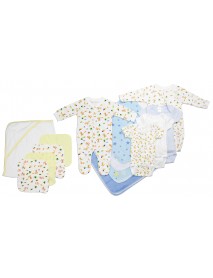 Newborn Baby Boy 14 Pc Layette Baby Shower Gift Set