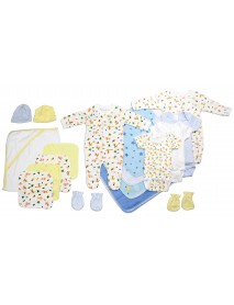 Newborn Baby Boy 18 Pc Layette Baby Shower Gift Set