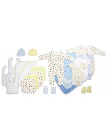Newborn Baby Boy 21 Pc Layette Baby Shower Gift Set