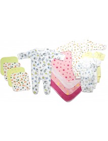 Newborn Baby Girls 13 Pc Layette Baby Shower Gift Set