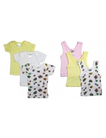 Girls 6 Piece Layette Set