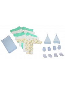 Newborn Baby Boys 12 Pc Layette Baby Shower Gift Set