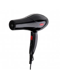 220V 50Hz 2200W Hair Dryer Black Dust and Noise Reduction Inlet Design