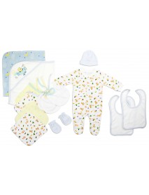 Newborn Baby Boys 14 Pc Layette Baby Shower Gift Set