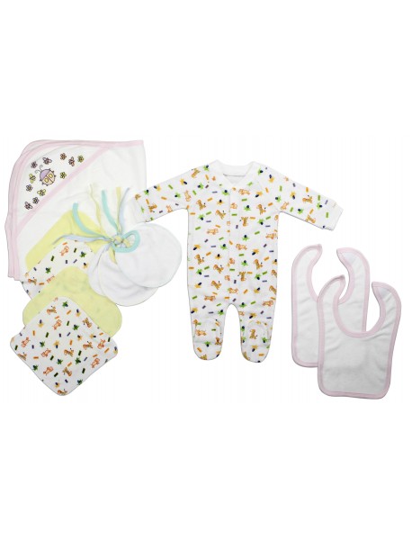 Newborn Baby Boys 11 Pc Layette Baby Shower Gift Set