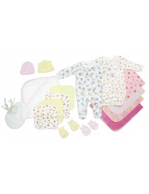 Newborn Baby Girls 18 Pc Layette Baby Shower Gift Set