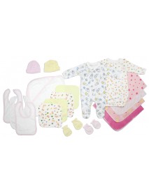 Newborn Baby Girls 18 Pc Layette Baby Shower Gift Set