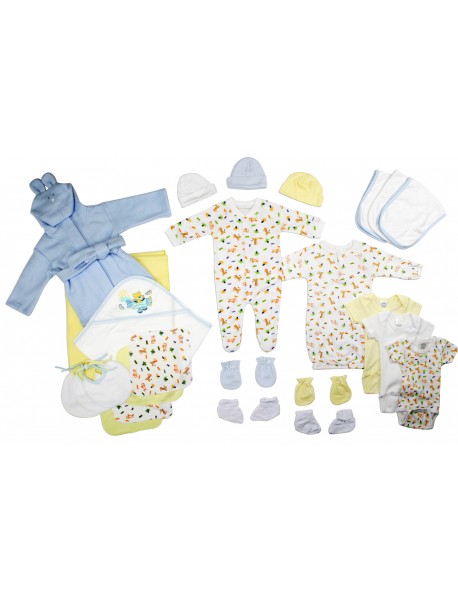 Newborn Baby Boys 25 Pc Layette Baby Shower Gift Set