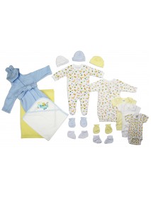 Newborn Baby Boys 15 Pc Layette Baby Shower Gift Set