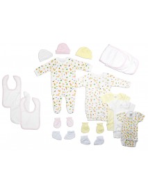 Newborn Baby Girls 18 Pc Layette Baby Shower Gift Set
