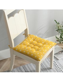 40x40cm Square Thick Seat Cushion Cotton Chair Cushion Breathable Soft Pad Office for Office Home Protection