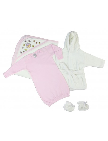 Girls 3 Piece Layette Set