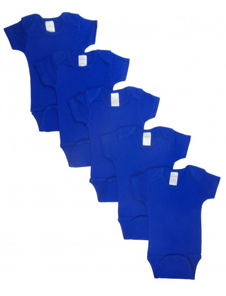 Blue Bodysuit Onezies (Pack of 5)