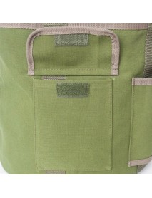 Household Gardening Tool Kits Storage Bag Canvas Handbag Barrel Gadgets Hardware Collection for Garden Plant Tools