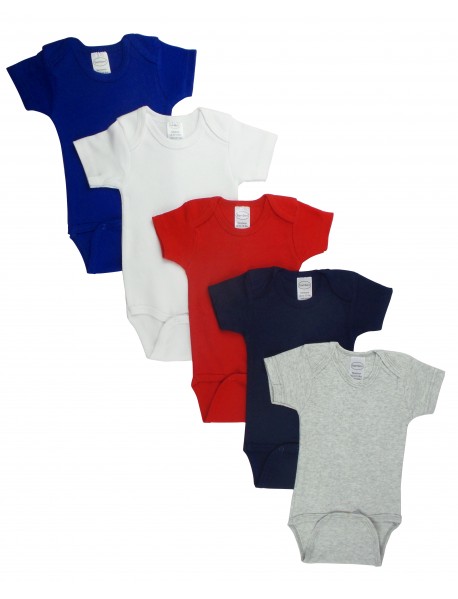 Red Bodysuit Onezies (Pack of 5)