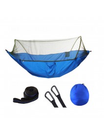 Anti-mosquito Parachute Nylon Hammock Outdoor Travel Camping Turn Over Tents