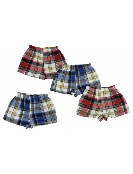 Infant Boxer Shorts - 4 pc Set