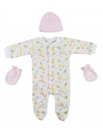 Sleep-n-Play, Cap and Mittens - 3 pc Set
