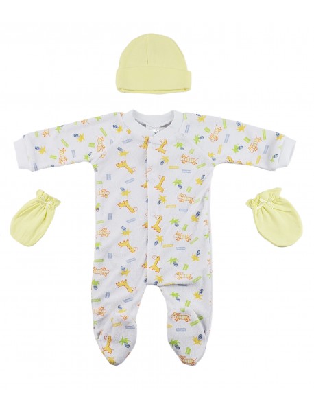 Sleep-n-Play, Cap and Mittens - 3 pc Set