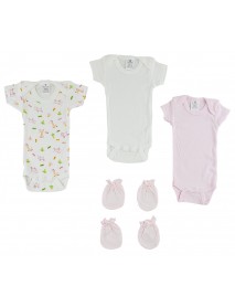 Preemie Onezies and Mittens - 2 pc Set