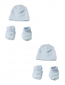Preemie Cap and Bootie - 4 pc Set