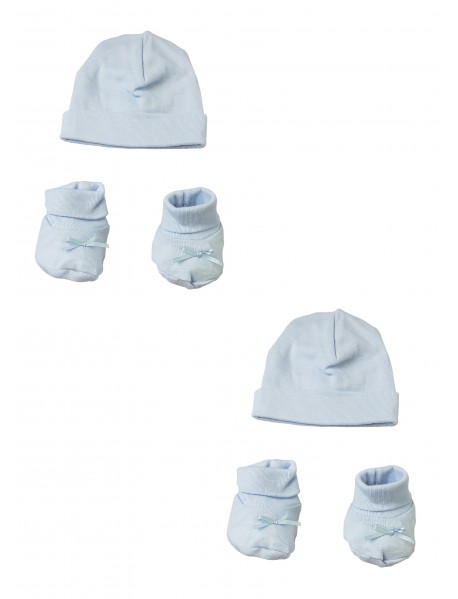 Preemie Cap and Bootie - 4 pc Set