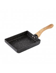 Kitchen Portable Non-stick Medical Stone Coating Frying Pan Omelette Egg Roll Maker Pot