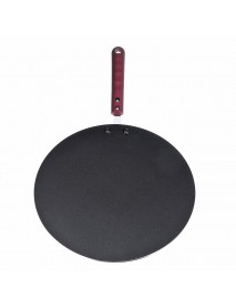 30CM Aluminum Flat Crepe Maker Pan Non Stick Baking Pancake Pan Frying Griddle